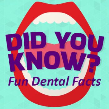 Saxonburg dentist, Dr. Roger M. Sepich at Saxonburg Dental Care, shares some fun, random dental facts. Did you know…?
