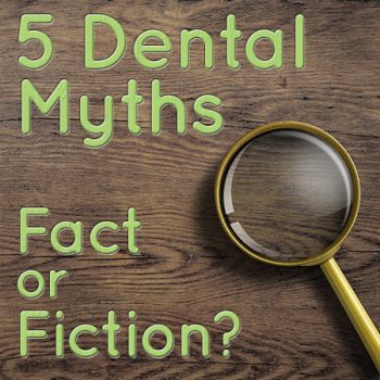 Saxonburg dentist, Dr. Roger M. Sepich at Saxonburg Dental Care, discusses 5 common dental myths and the truth (or fiction) behind them.