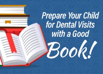 Saxonburg dentist, Dr. Roger Sepich at Saxonburg Dental Care gives parents a list of books they can read with their children to prepare them for dental visits.