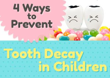 Saxonburg dentist, Dr. Roger M. Sepich at Saxonburg Dental Care, shares four easy ways to help prevent tooth decay in children so they can have a head start on a healthy, happy smile for life.