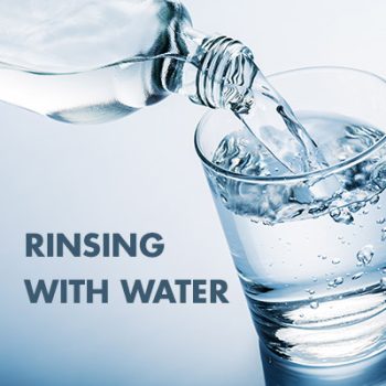 Saxonburg dentist, Dr. Roger M. Sepich at Saxonburg Dental Care, explains why you should rinse with water instead of brushing after you eat to avoid enamel damage.