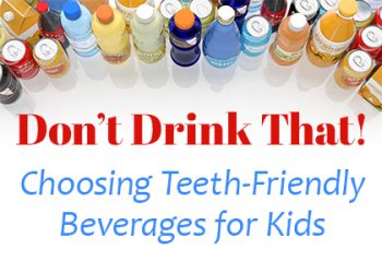 Saxonburg family Dental give some thoughts on kids drinks