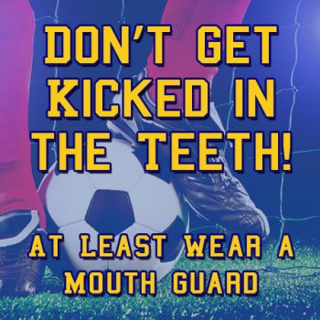 Saxonburg dentist, Dr. Roger Sepich at Saxonburg Dental Care, discusses the importance of wearing mouthguards for safety while playing sports.